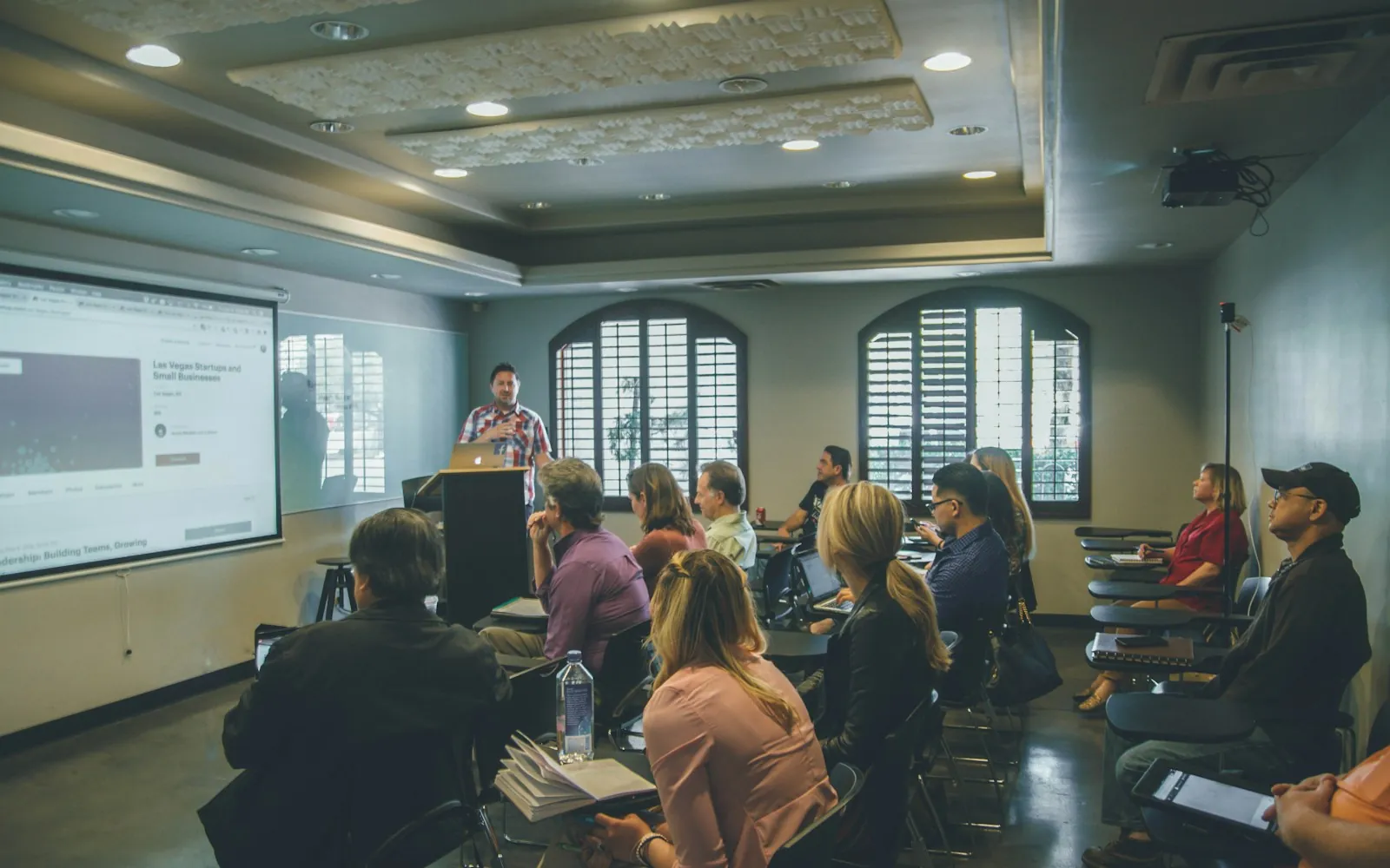 A university information session