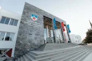 UCLan Cyprus main entrance building